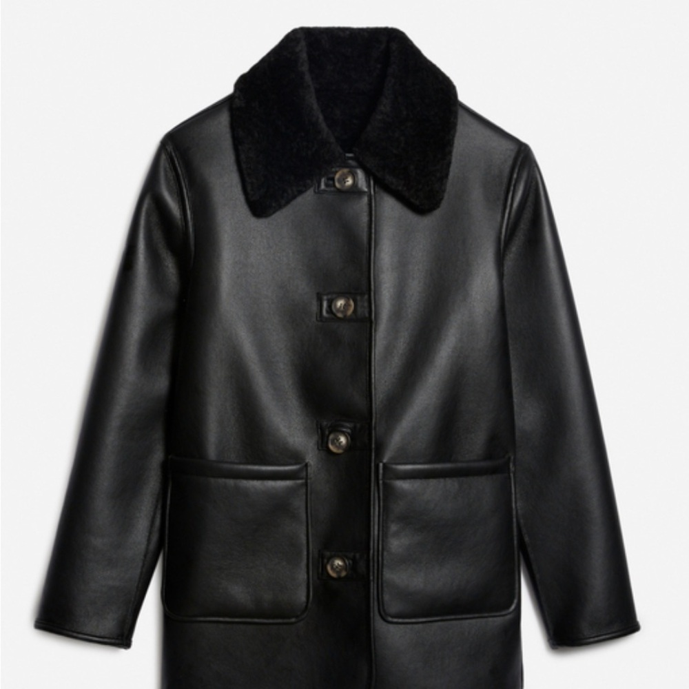 🤩🧥Vanessa Bruno Black  FILEAS COAT 🤩🧥